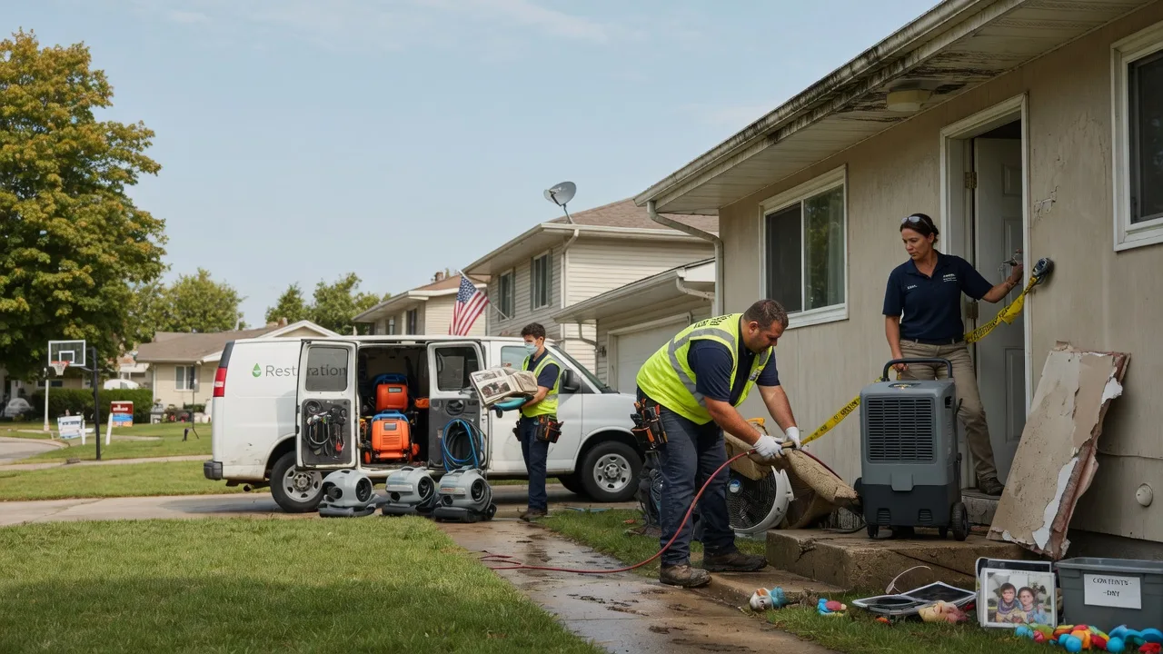 Water Damage Restoration in Springbrook, IA near me